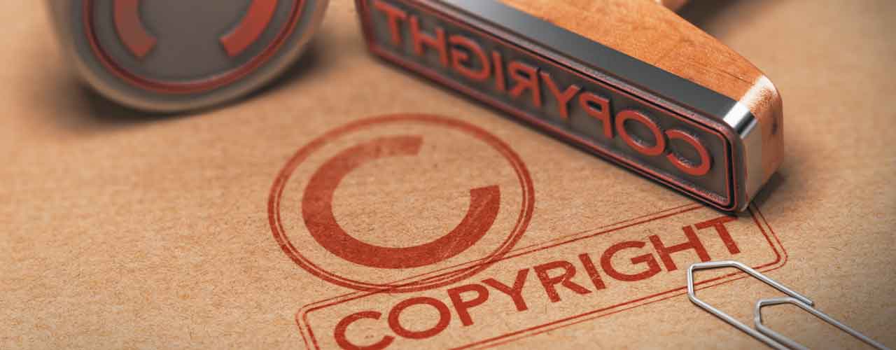 Copyrighted Content Banner | Design Media Center