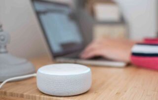 Amazon Echo DOT Personal Assistant Voice Search Device | Design Media Center