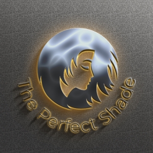 The Perfect Shade Hair Salon Logo Design Mockup